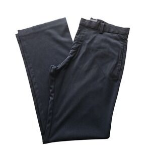 Kenneth Cole‎ Reaction Men's Black Flat Front Dress Pants Size 33x34